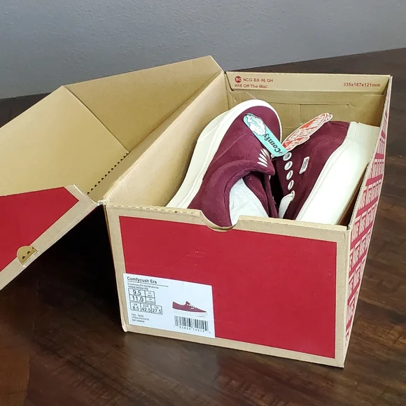 Vans Comfycush Era Port Royal/Marshmallow Men Size 9.5, Women Size 11 - Picture 9 of 10